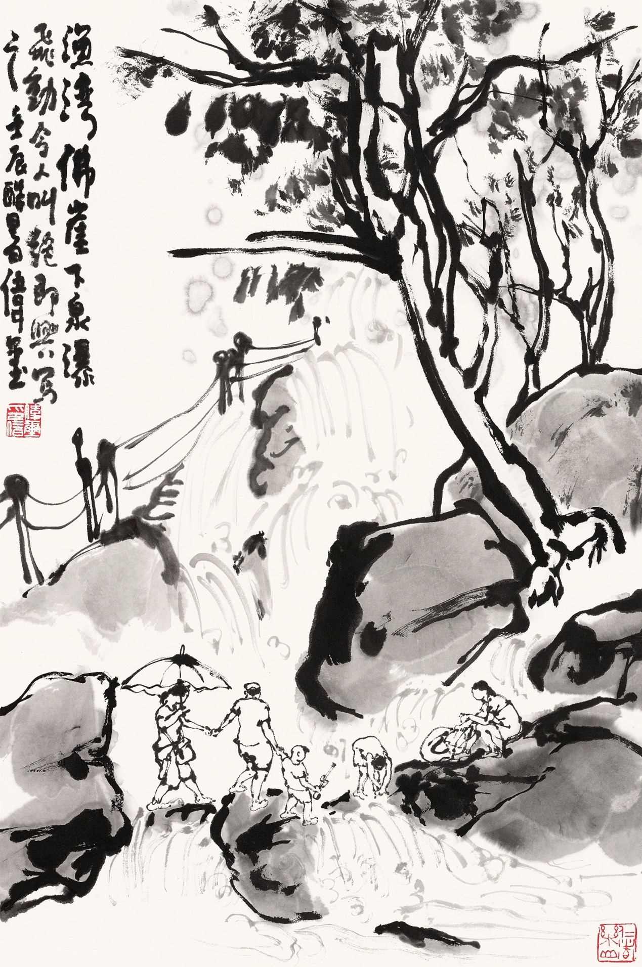 <h2>渔湾写生之佛崖</h2><p>作者：顾伟玺</p><p>创作年代：2012年</p><p>规格：70cm×47cm</p><p>品类：中国画</p>